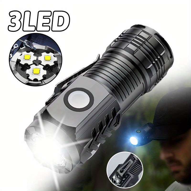 Flashlight Items 3Led Flashlight Quantity