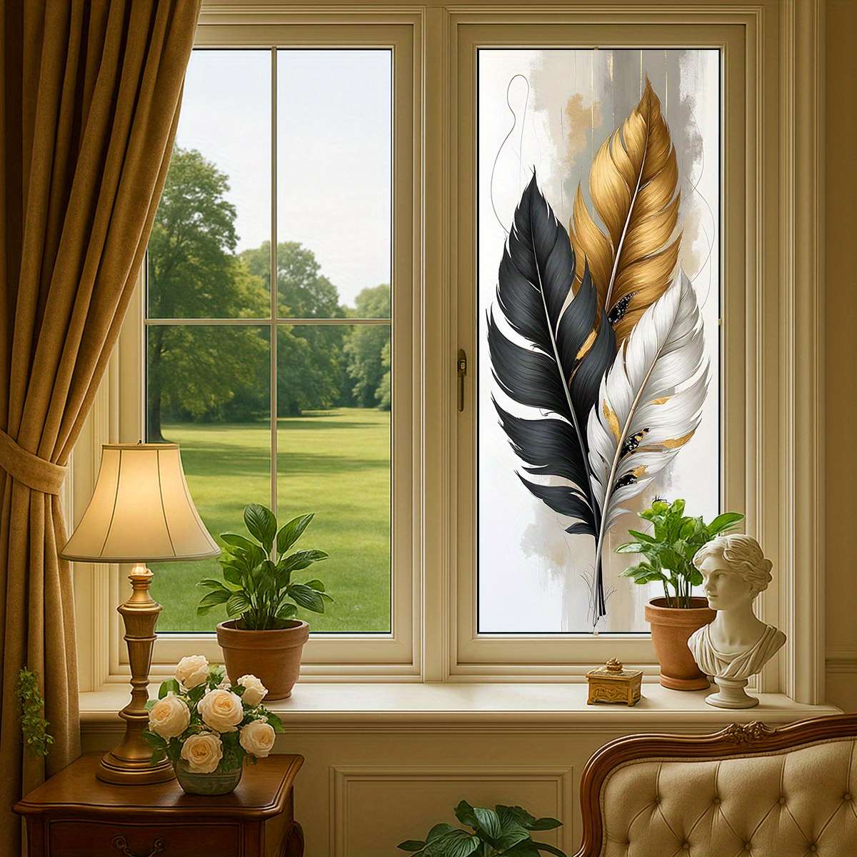 Window Stickers Size 45X100Cm17.7X39.3Inch
