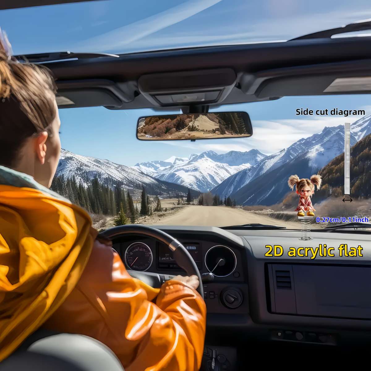 Car Interior Decor  3Pcs