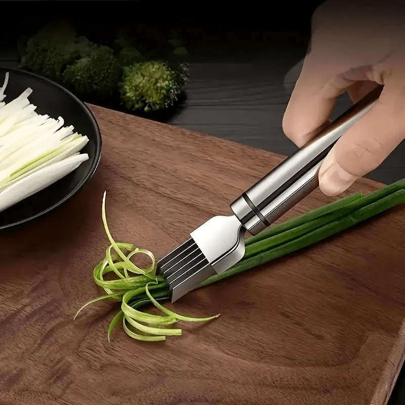 Stainless Steel Multi Functional Vegetable Slicer Chopper With Ergonomic Handle