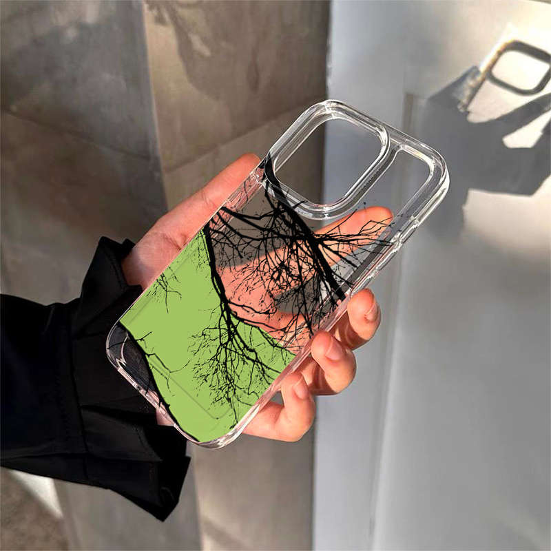 Transparent For iPhone Phone Case