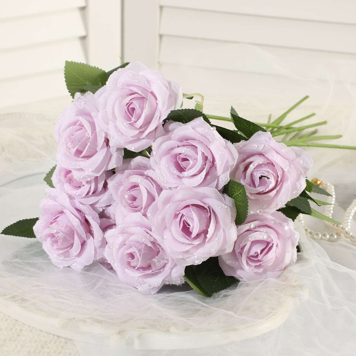 Wedding Supplies Color White Size 12Pcs