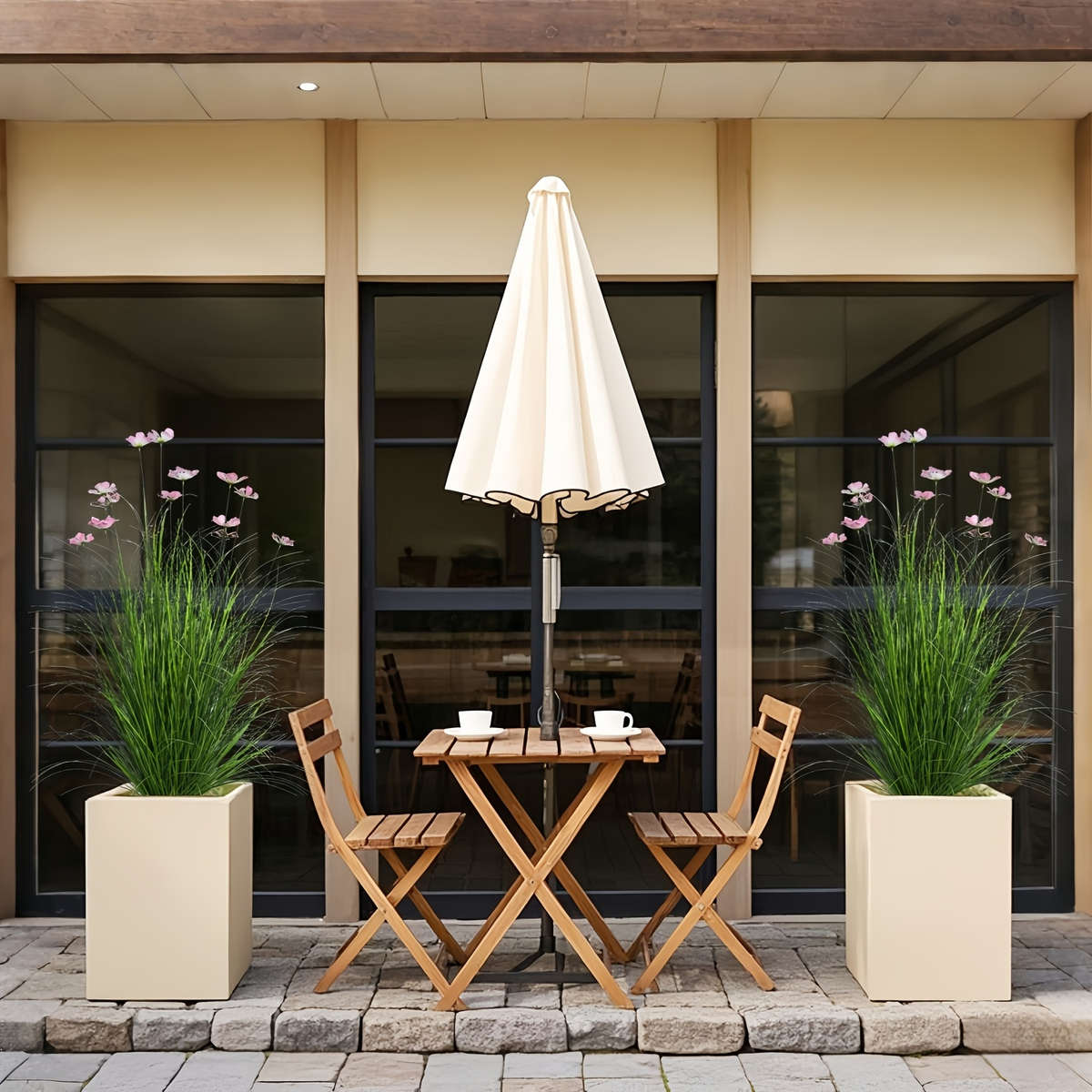Simulated Flower Style Modern Style Items5Pcssimulated Grass