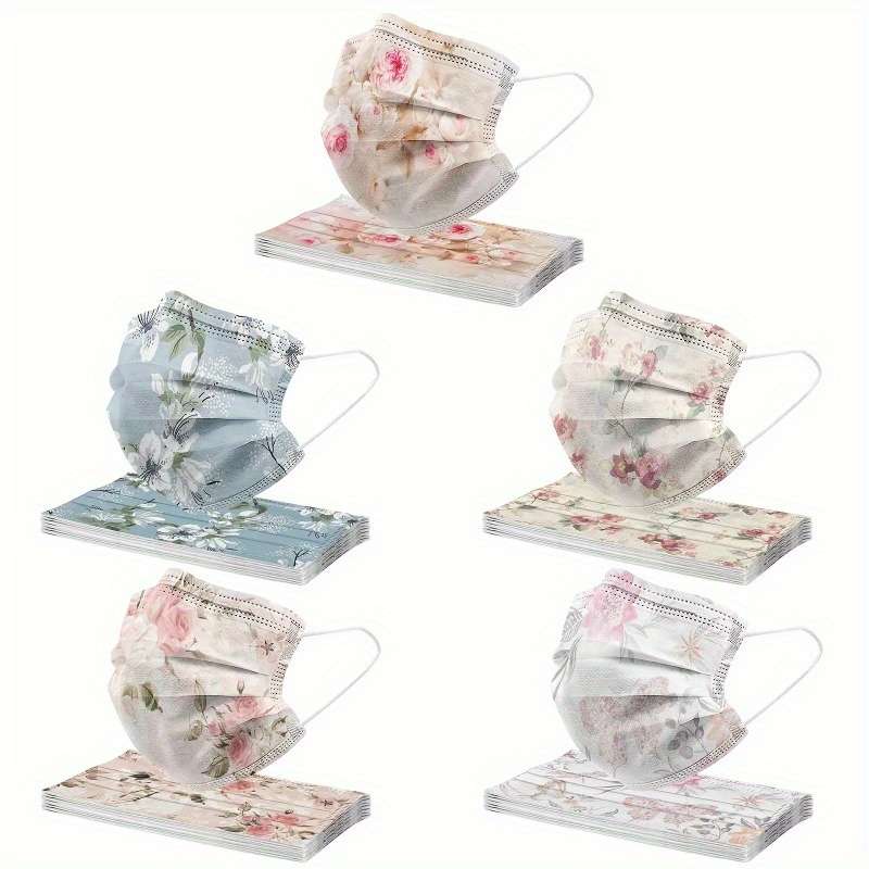 Face Masks Color 5 pieces no repeating styles