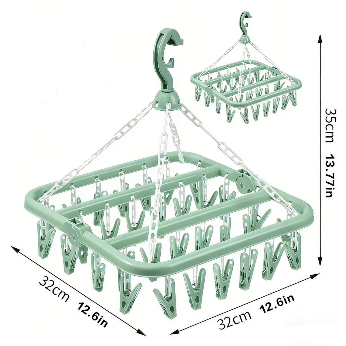 Clothes Rack Blue Quantity 2Pcs