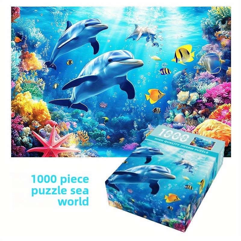 1000 Piece Mini Paper Jigsaw Puzzle