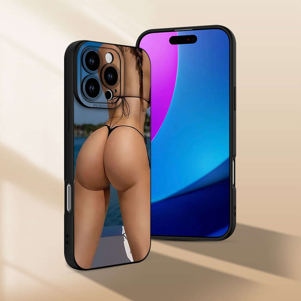 Black For iPhone Phone Case