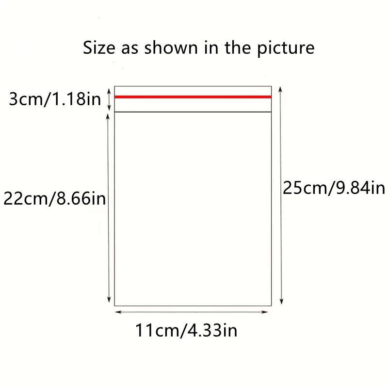 Storage Bag Size 4X7Cm1.57X2.76In