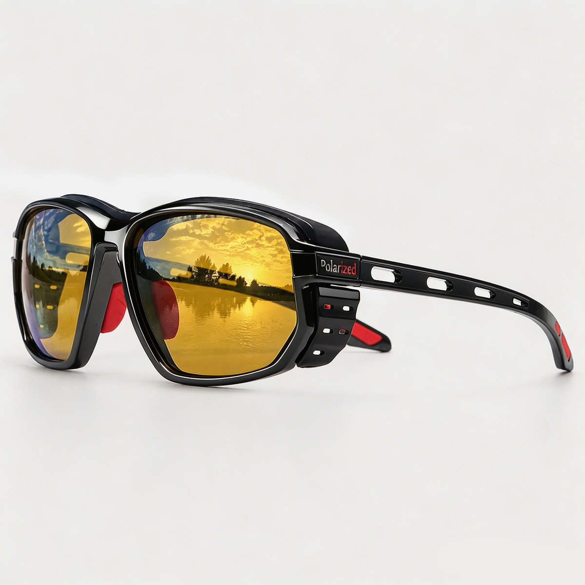 Cycling Glasses Color C5 Gun Red