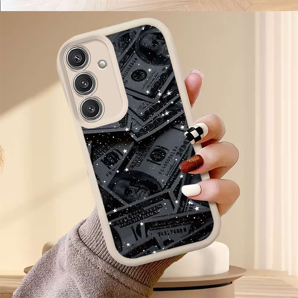 Phone Case White Compatible Model Galaxy A7 2018