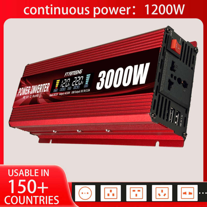Inverter Color 2000W Universal Socket