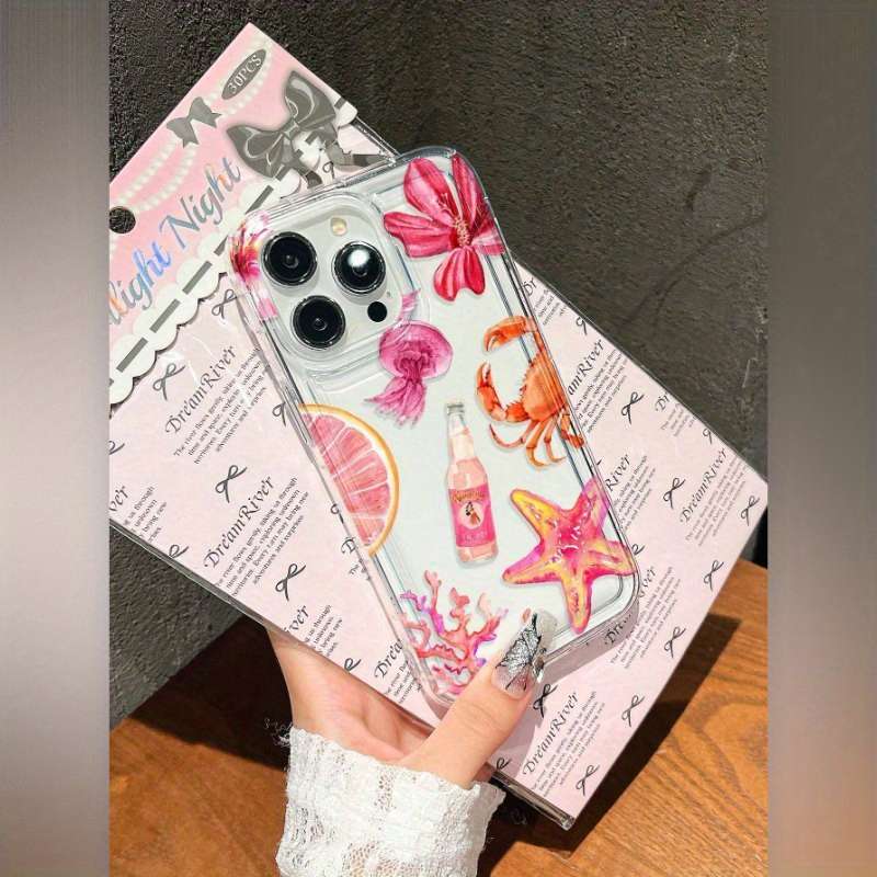 Transparent For iPhone Phone Case
