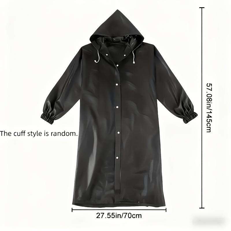 Raincoat Blackgrey Twopiece Set