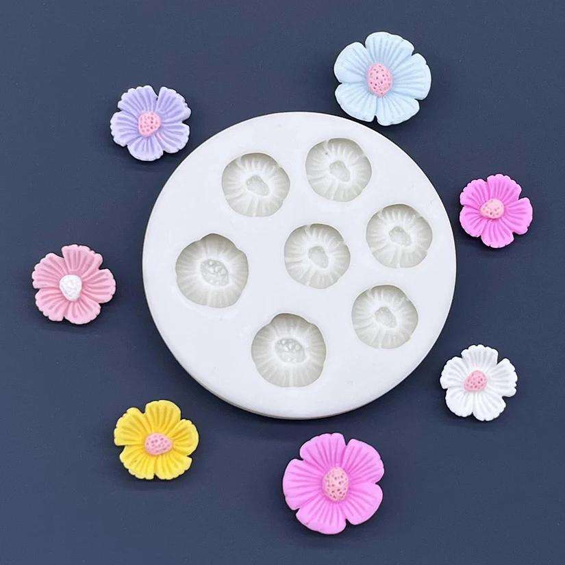 Suitable For Baking Molds Color 7 Hole Flower