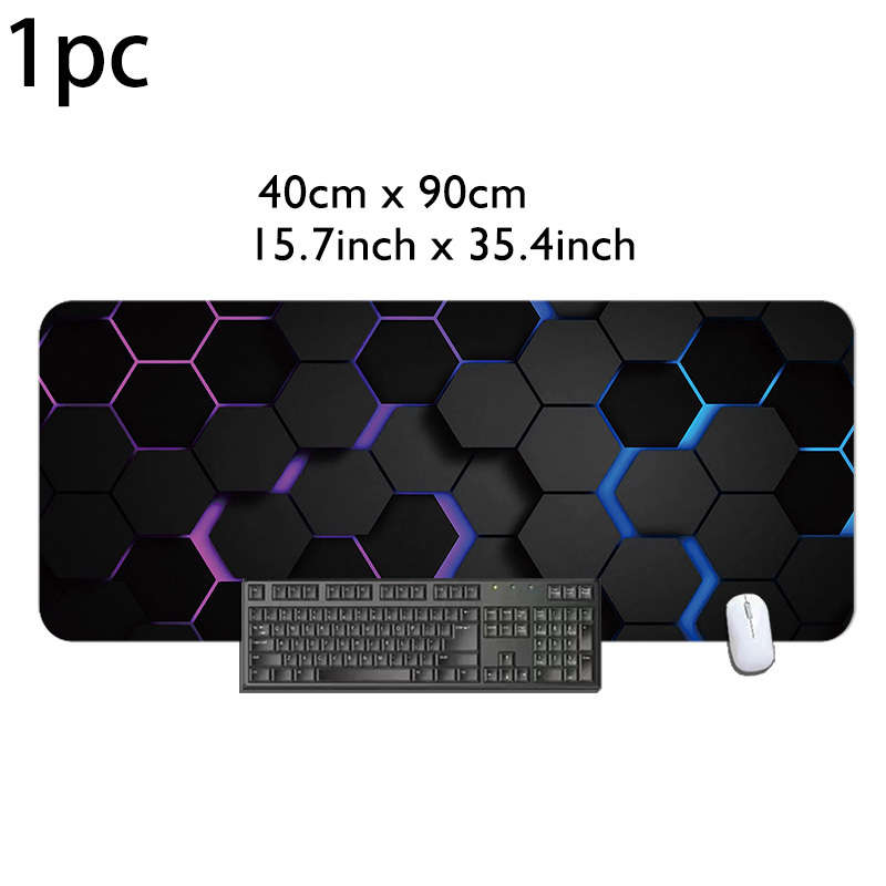 Versatile Stable Large Gaming Mouse With Slip For Study Room 40X90Cm Purple