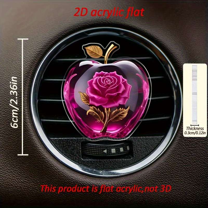 Car  Fragrance  Refill  Bottle    Rose Crystal Apple Car Fragrance