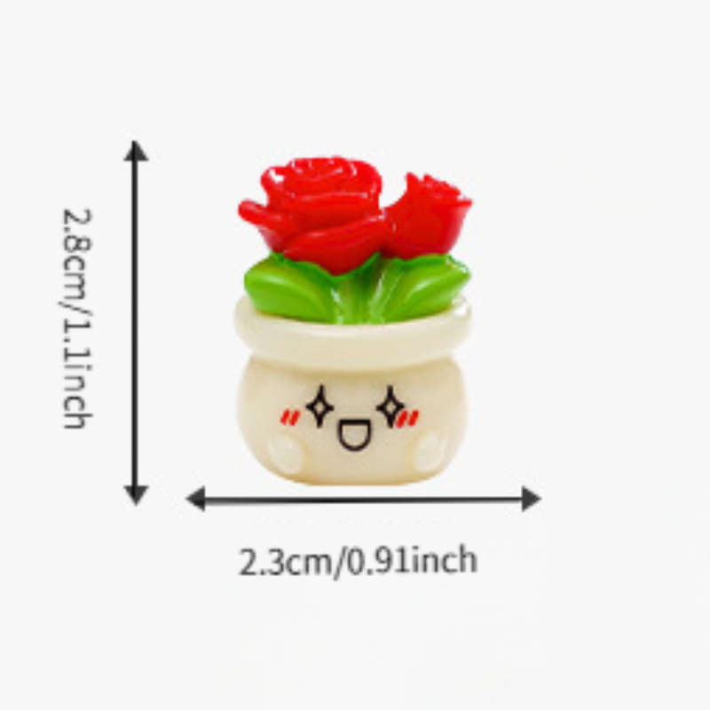 Flowerpot Quantity 2Pcs  Random Delivery