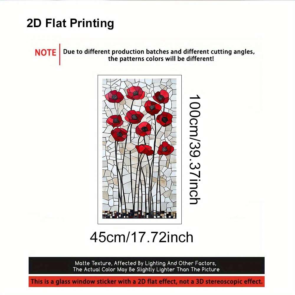 Window Stickers Size 45.01X98.98Cm