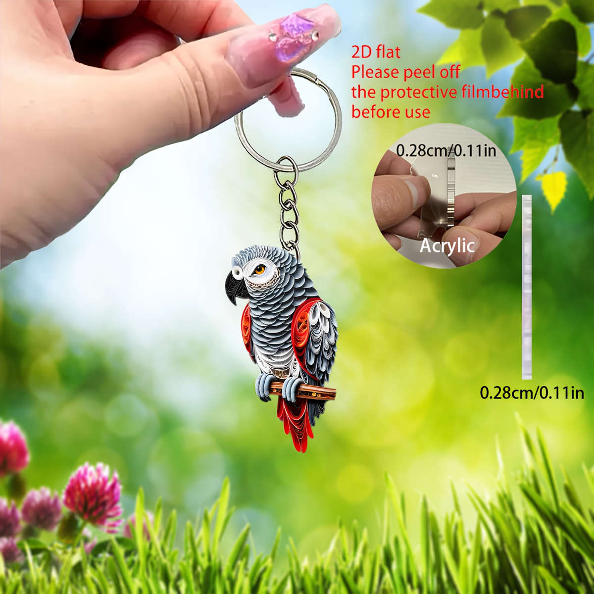 Keychain Ornament Quantity
