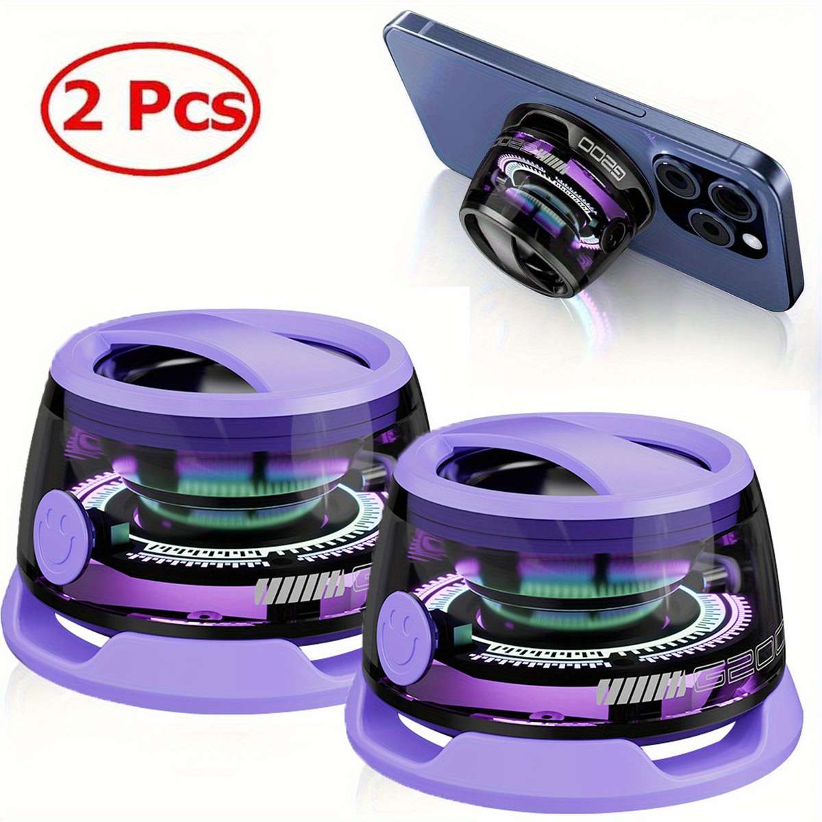 2Pcs Deluxe Wireless Connectivity Support Wireless Wireless Speaker With For