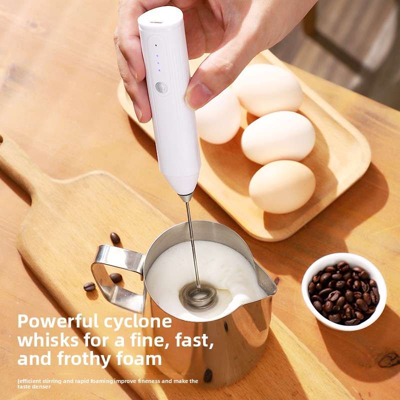 Egg Beater Color White*2 Storage 2Pcs