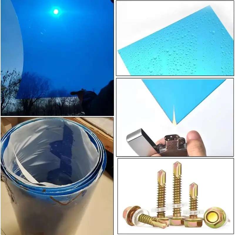 Polycarbonate Sheets Style Tea Color 60249Cm