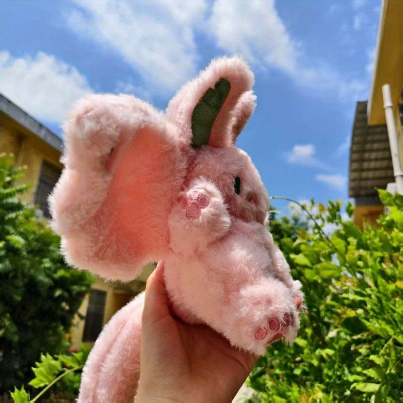 Plush Toyss color Pink Model Bat Flying Hare