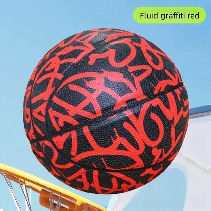 Basketball Color Graffiti Fluid White Sizeno. 7 Basketball Standard Ball