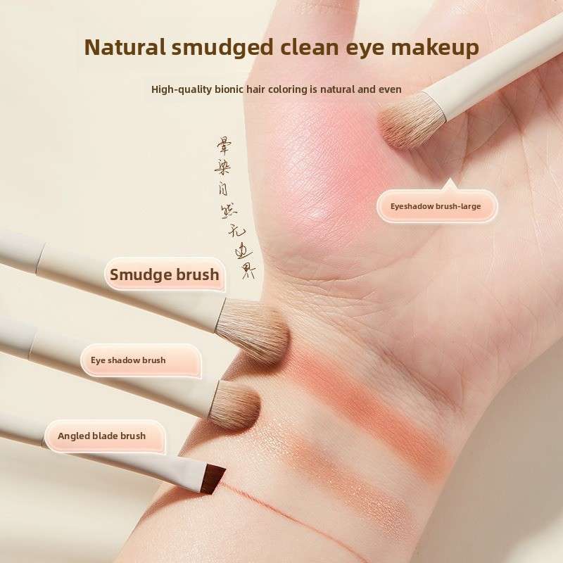 Makeup Brush Set Color Large Cloud Porcelain 12 Brush Set