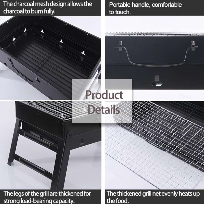 Barbecue Grill Color Black