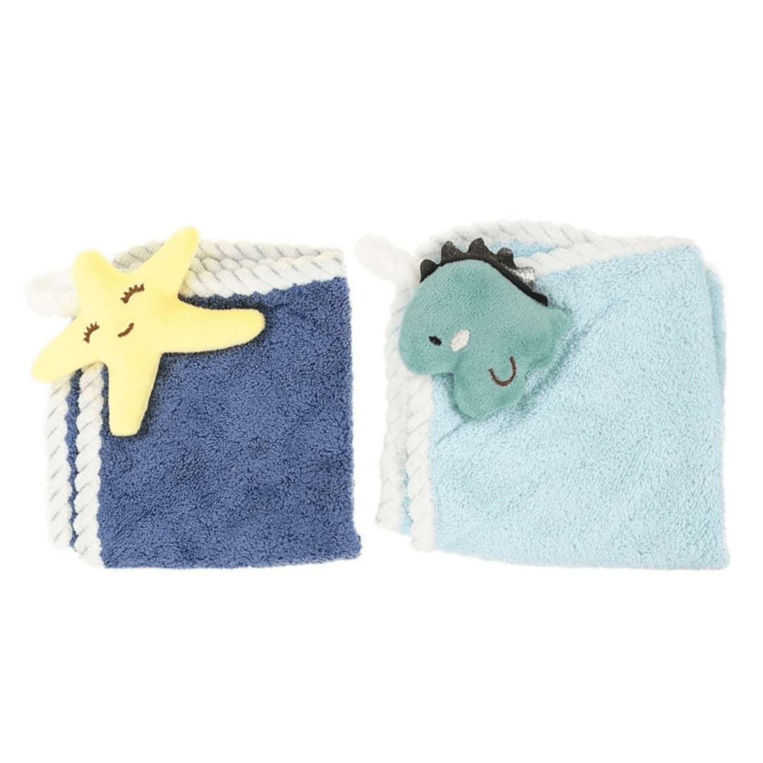 Towel Model 2Pcs Dinosaur  Fivepointed Star
