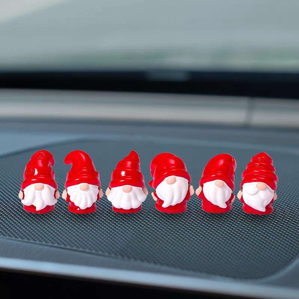 Car Interior Decor Color Gnome 6Pcs