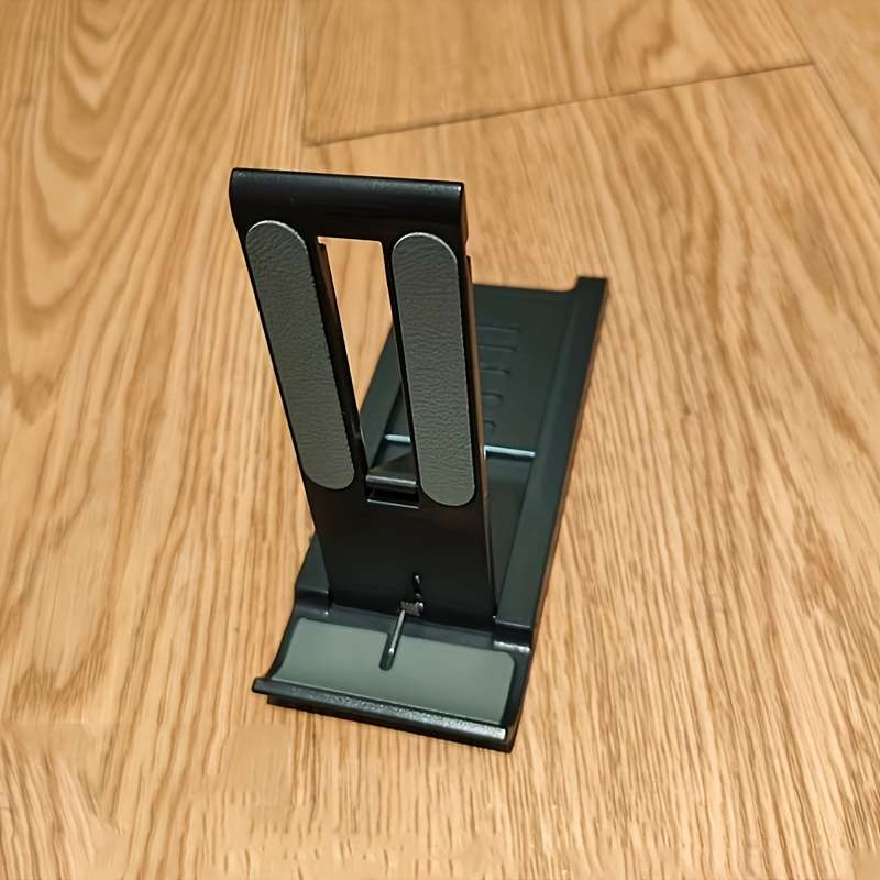Phone Stand Color Black Items1 Adjustable Folding Bracket