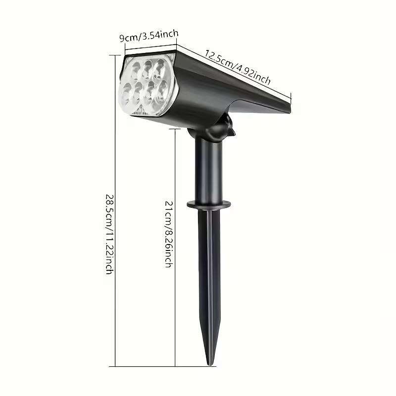 Solar Emergency Lights Color Warm Light Model7 Led Landscape Projection Lamp