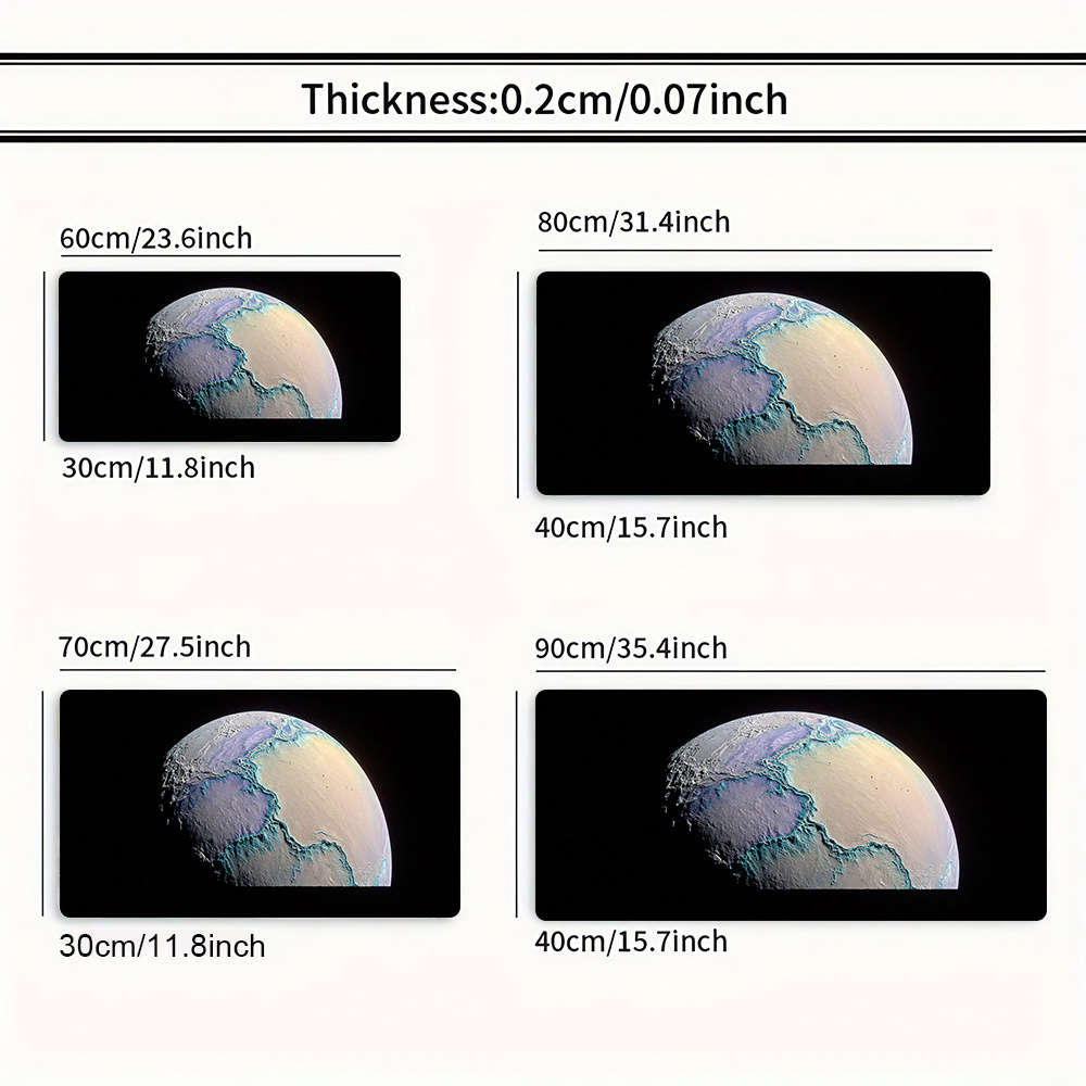 Mouse Pad Size 15.7X31.4Inch Is 40X80Cm Quantity 1