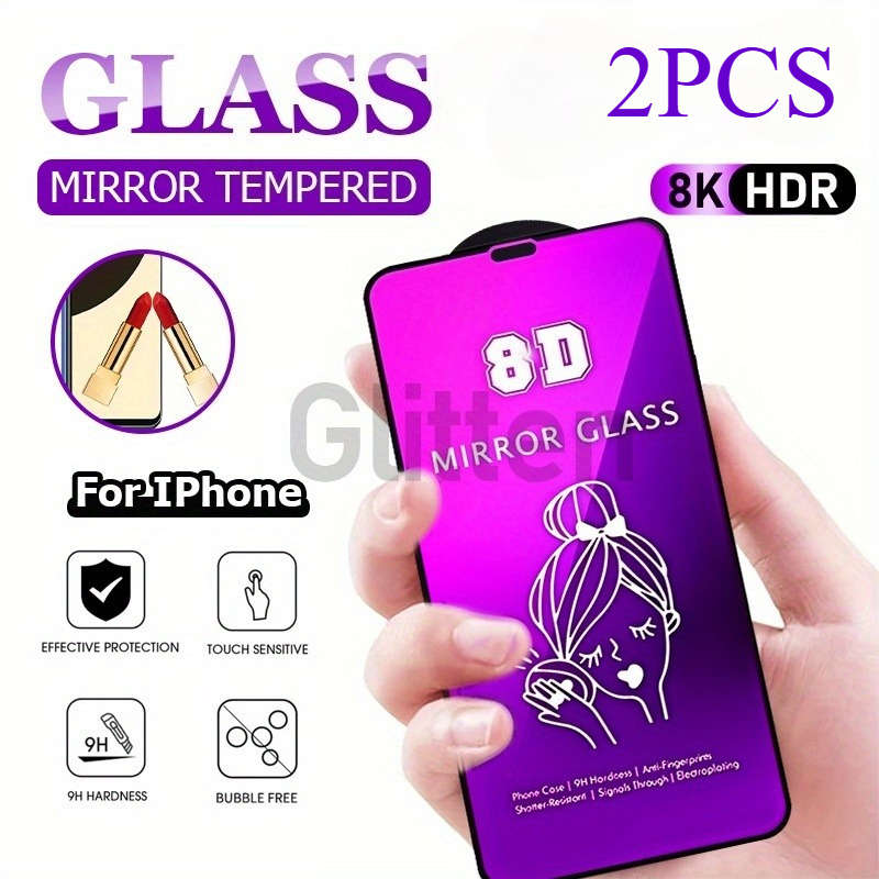 Screen Protector Compatible Model Iphone 78Se2Se3 Quantity 2Pcs Hd Purple
