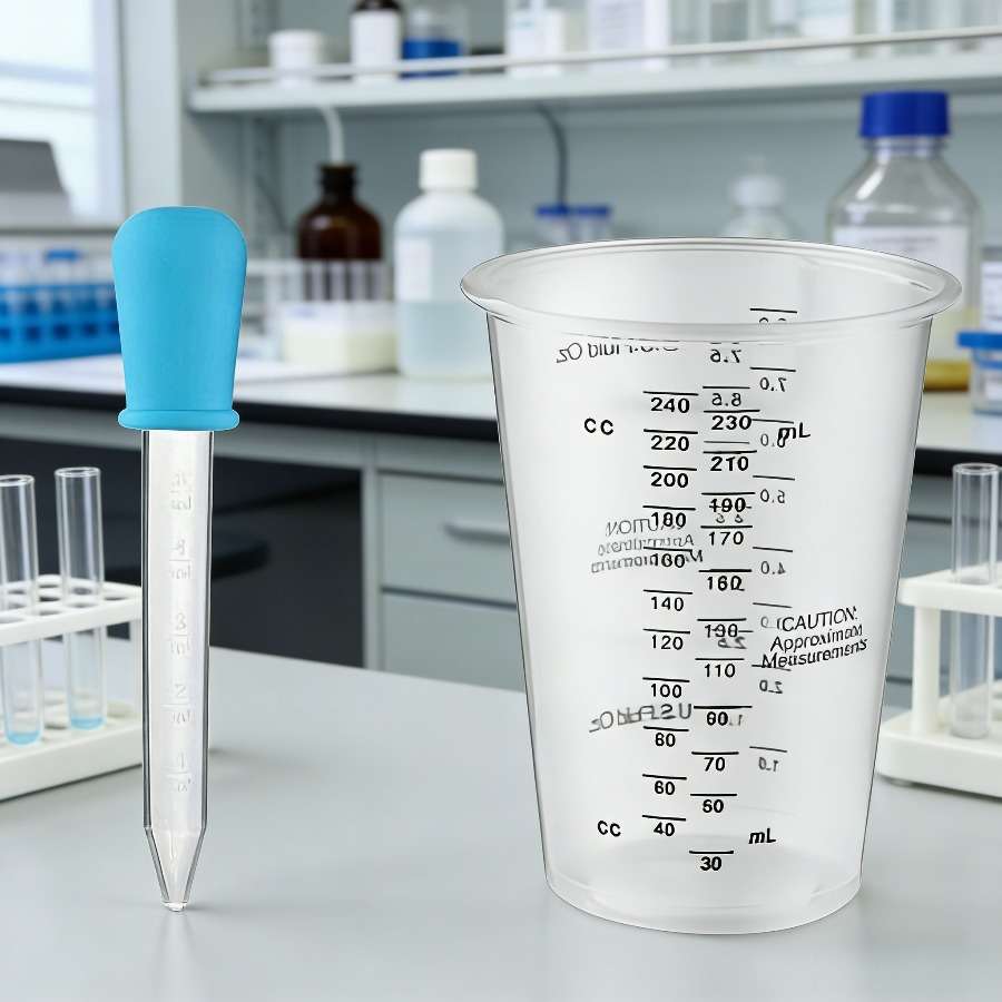 Measuring Cup Quantity 10Piece Set 5 Silicone Droppers