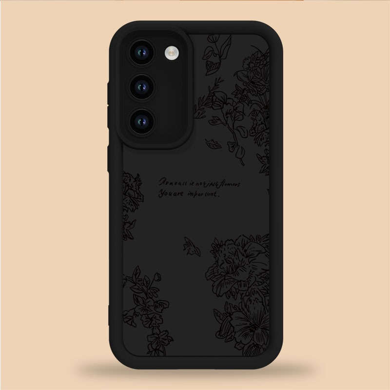 Phone Case Brown Compatible Model Galaxy A7 2018