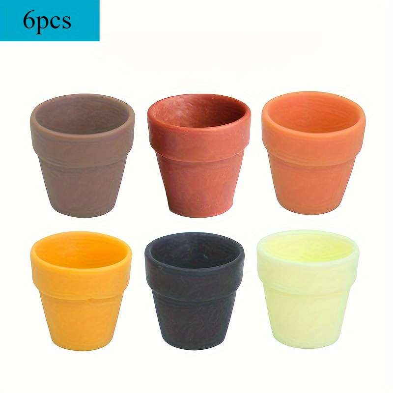 Flowerpot Color Mixed Color Quantity6Pcs