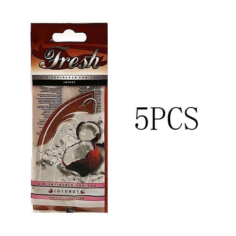 Car Interior Decor Items 5Pcs Cherry