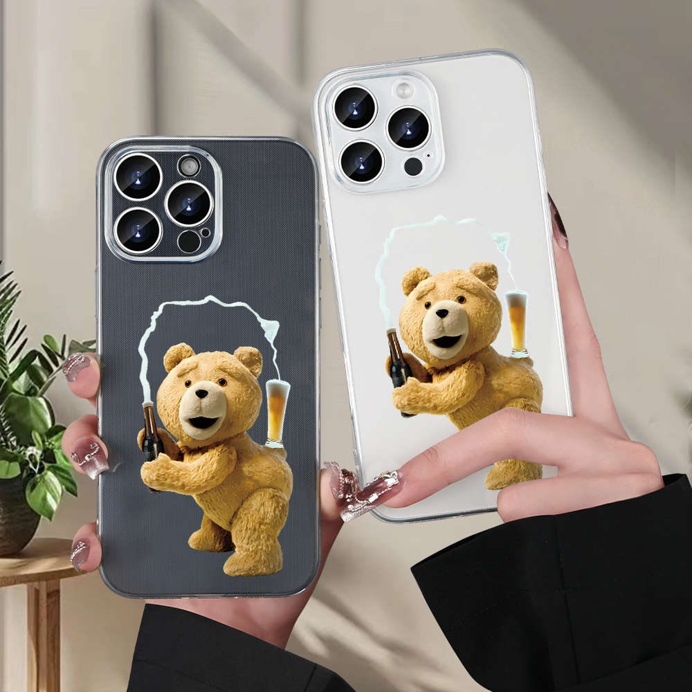 Transparent For iPhone Phone Case