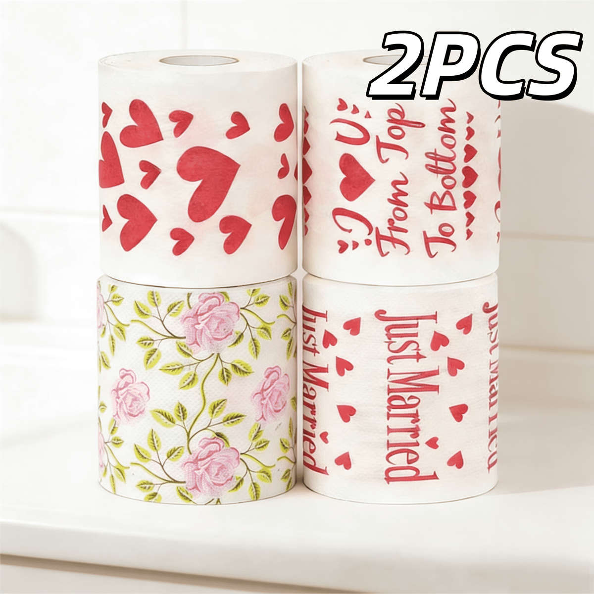 Toilet Paper Items 3Pcs Random Styles