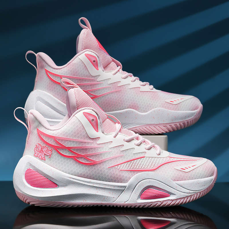 Sneakers White Pink Size Uk 7