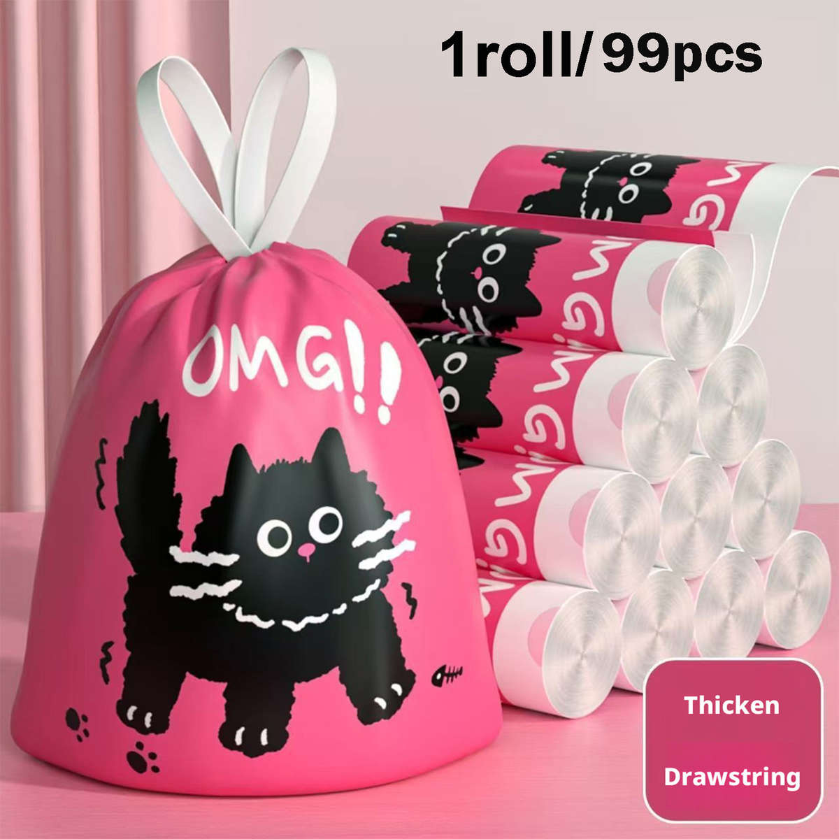 Trash Bag1Roll99Pcs
