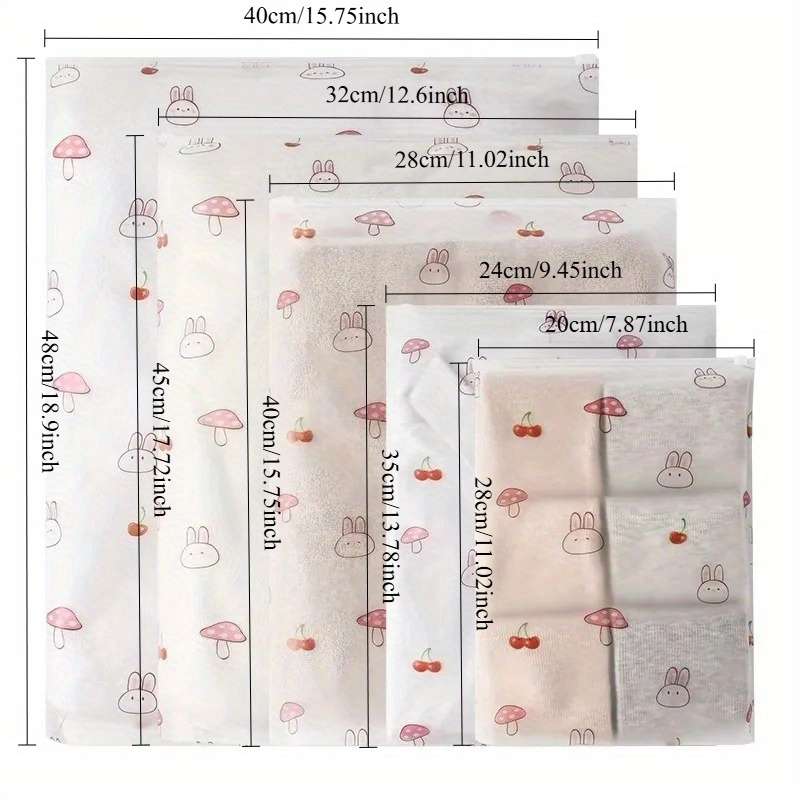 Storage Bag Color  Sizes 20X28Cm