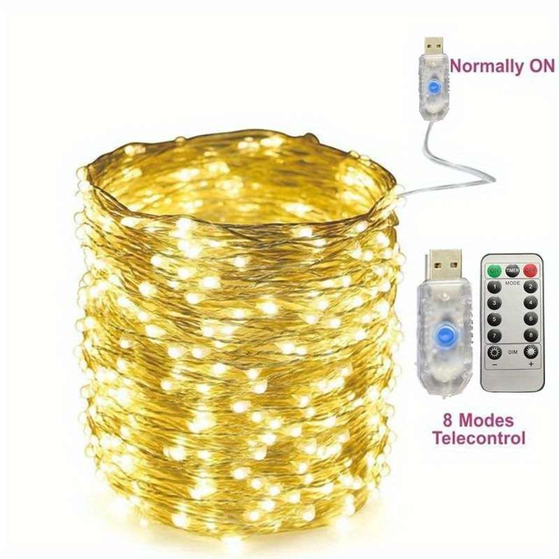 Christmas Lights Color Size 5M 16.4Ft 50Led