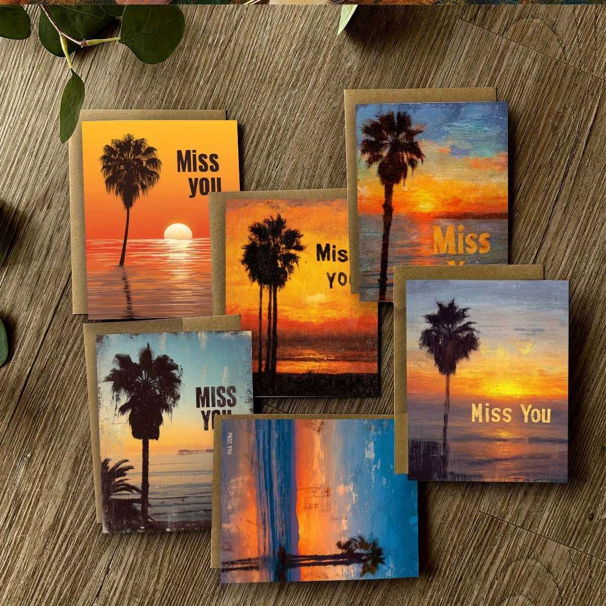 Greeting Cards Quantity 6Pcs