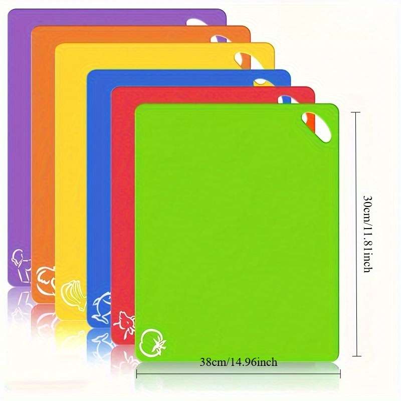 Cutting Board Color 6 Pieces