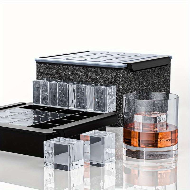 Ice Maker Color 1 Set 16 Square Cavities