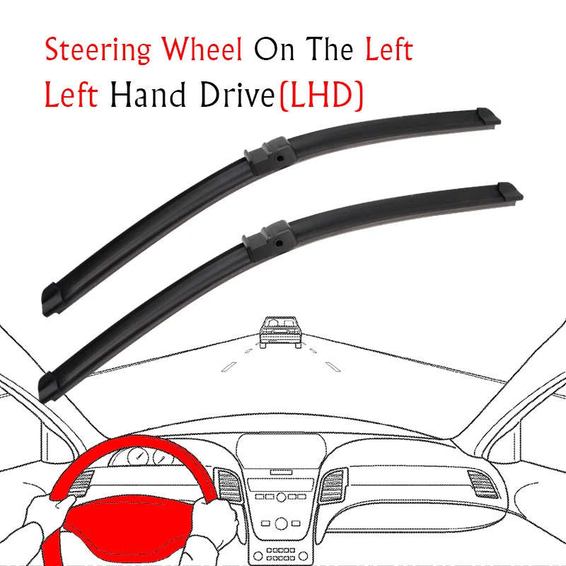 Windshield Wipers Size 60.96Cm 43.18Cm